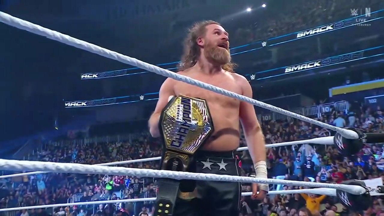 WWE SmackDown 27 March 2026 Carmelo Hayes VS Sami Zayn WWE United States Championship Open Challenge Full Match. 😍