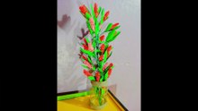 2 Beautiful And Amazing Flower Vase Make With Waste Materials | DIY Waste Materials Craft Ideas