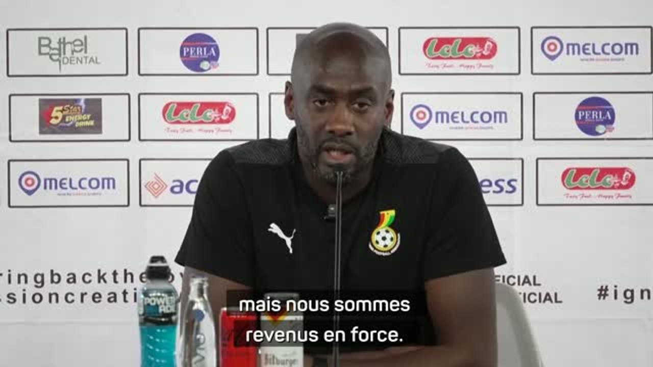 Ghana - Addo : "On est d'accord sur les nombreux points à améliorer"