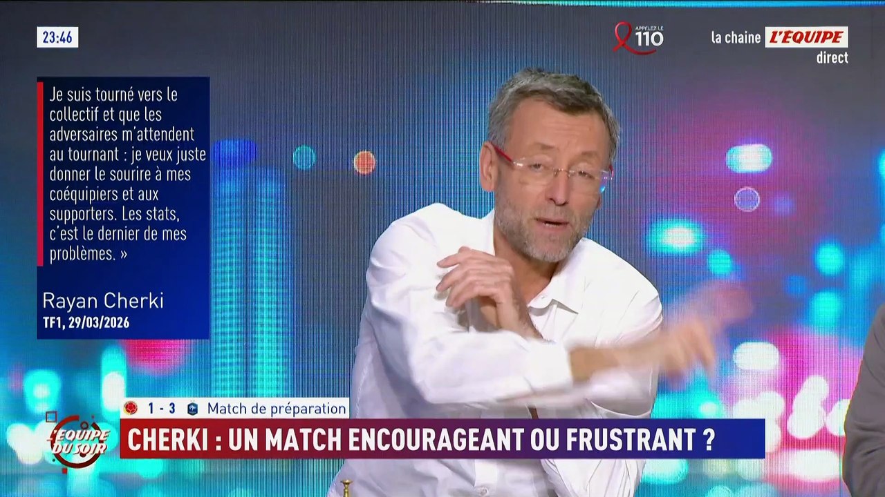 Cherki : « Cette intensité, c'est une piqure de rappel » - Foot - Amical - Bleus