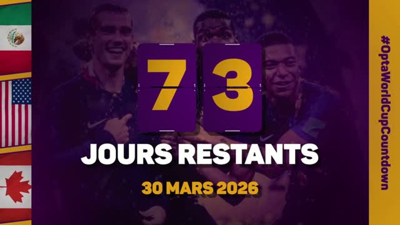 Le décompte d’Opta - J-73 avant la Coupe du monde