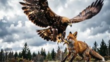 Eagle vs Fox – Aerial Attack