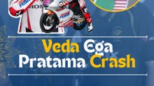 Veda Ega Pratama CrashGagal Finish Moto3 Amerika 2026!