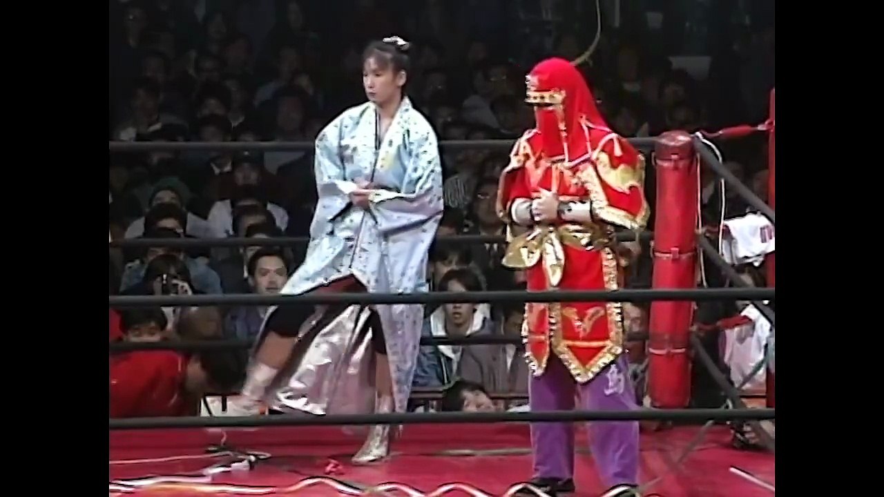 Manami Toyota & Toshiyo Yamada vs. Mayumi Ozaki & Dynamite Kansai (AJW Dream Rush In Kawasaki - 1992.11.26)