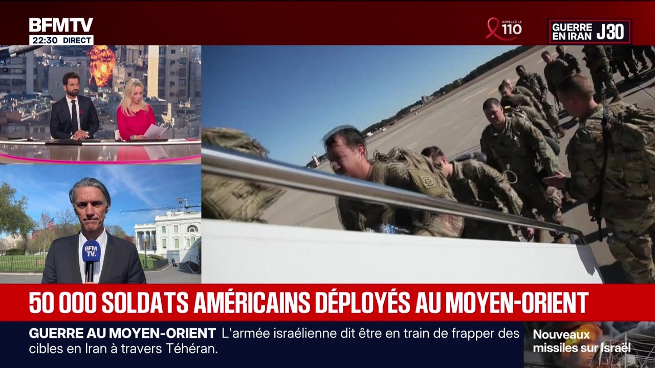 Édition Spéciale - Guerre en Iran : 50 000 soldats américains déployés au Moyen-Orient - 29/03