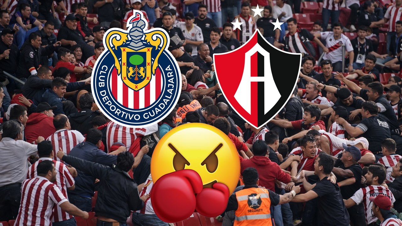 Chivas vs. Atlas opacado por violencia; batalla campal en estados unidos por afición en Clásico Tapatío