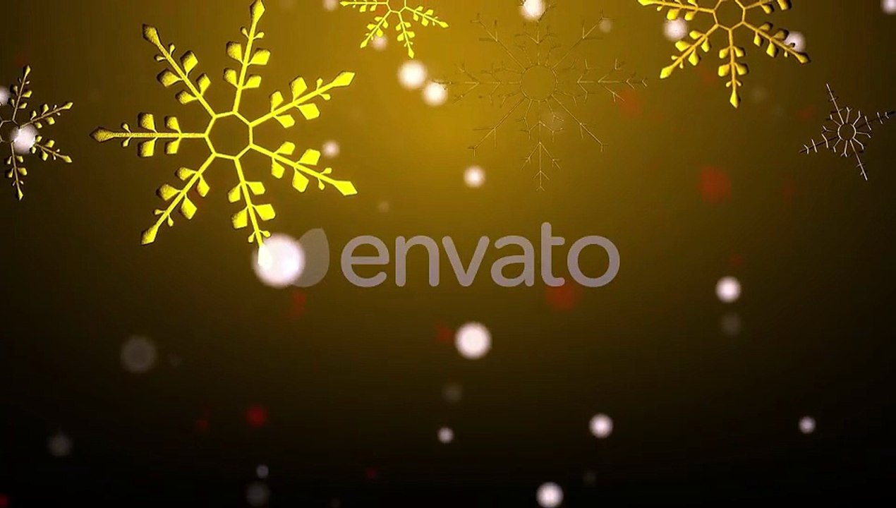Particles of falling snow on the background of a winter Christmas loop. confetti snowflakes and yell