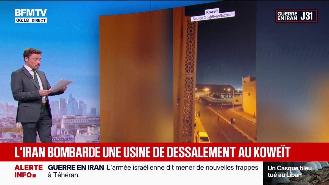 Nouveaux bombardements sur Téhéran, mort d'un Casque bleu au Liban: les derniers développements de la guerre au Moyen-Orient