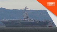 USS Gerald R Ford ditarik balik akibat masalah teknikal