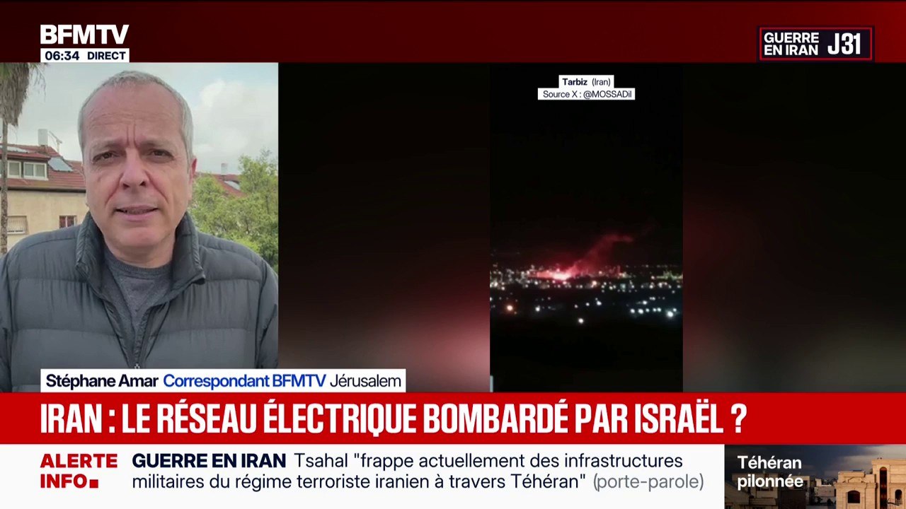 Guerre au Moyen-Orient: l'armée israélienne a annoncé hier soir mener des frappes contre diverses cibles liées au pouvoir iranien