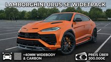 Lamborghini Urus SE Widetrack Luxus SUV mit 40 mm mehr Breite