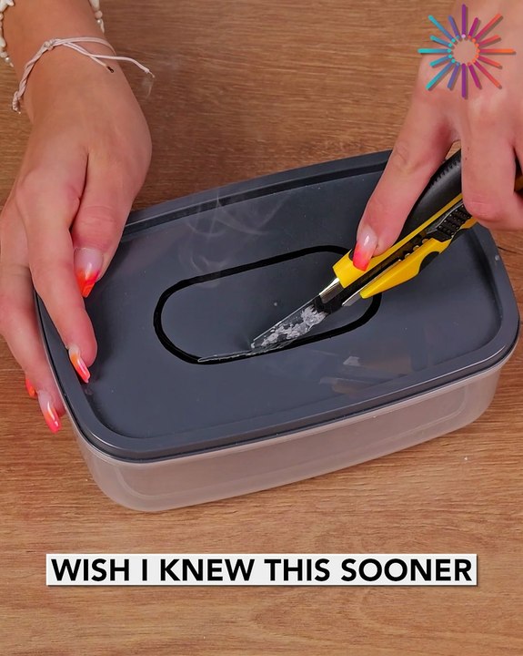 The homemade way of stacking plastic bags♻️