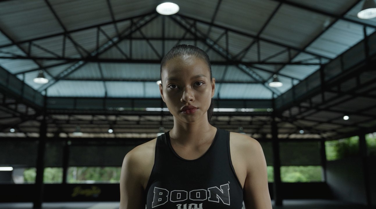 Supergirl with her game face on