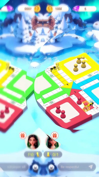 The first 3D Ludo on the internet? Ludo Oasis 3D gameplay demo, the graphics are amazing!