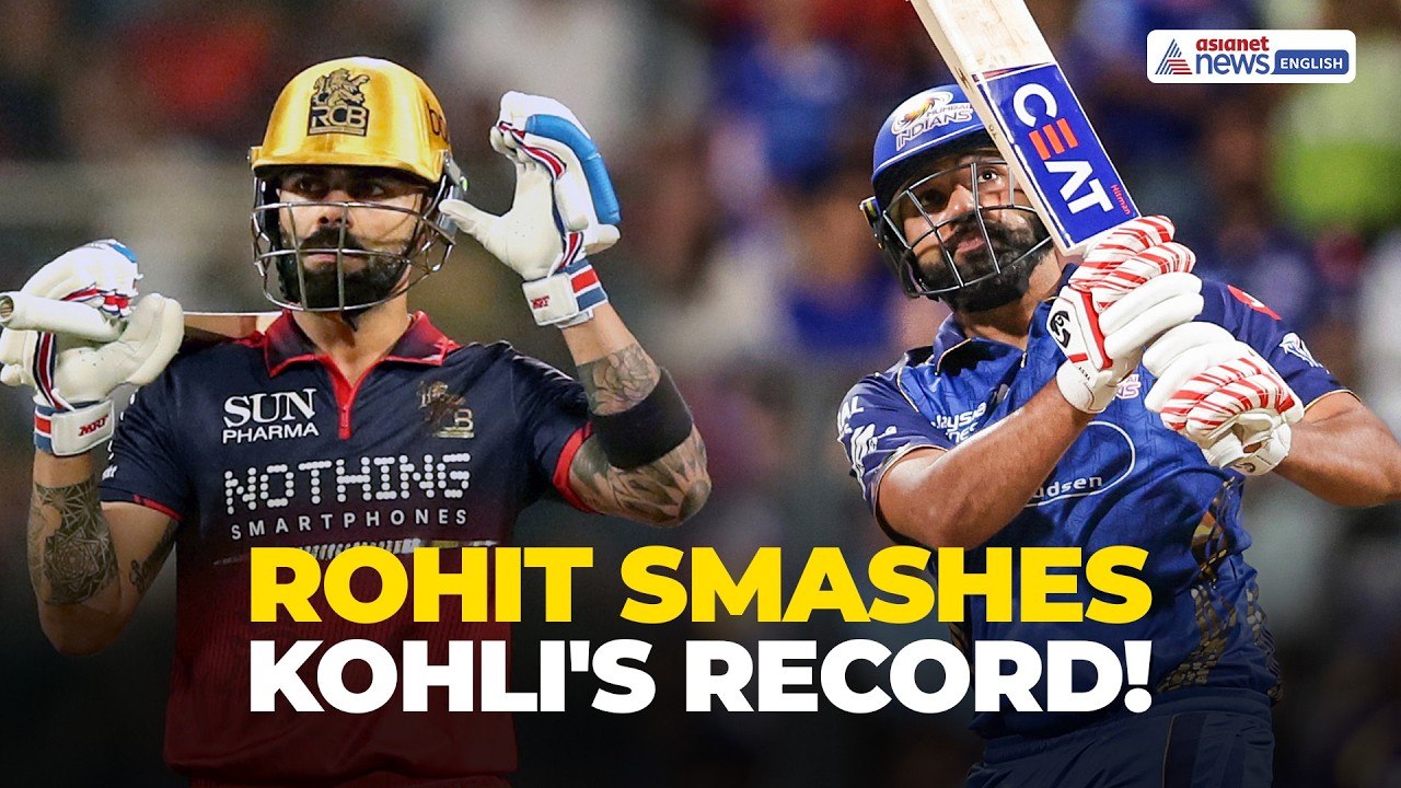 MI vs KKR: Rohit Sharma BREAKS Virat Kohli’s Record | IPL 2026 Highlights | Cricket News