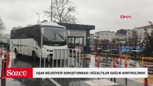 Uşak Belediyesi'ne yönelik 'rüşvet' soruşturmasında gözaltına alınanlar sağlık kontrolünden geçirildi