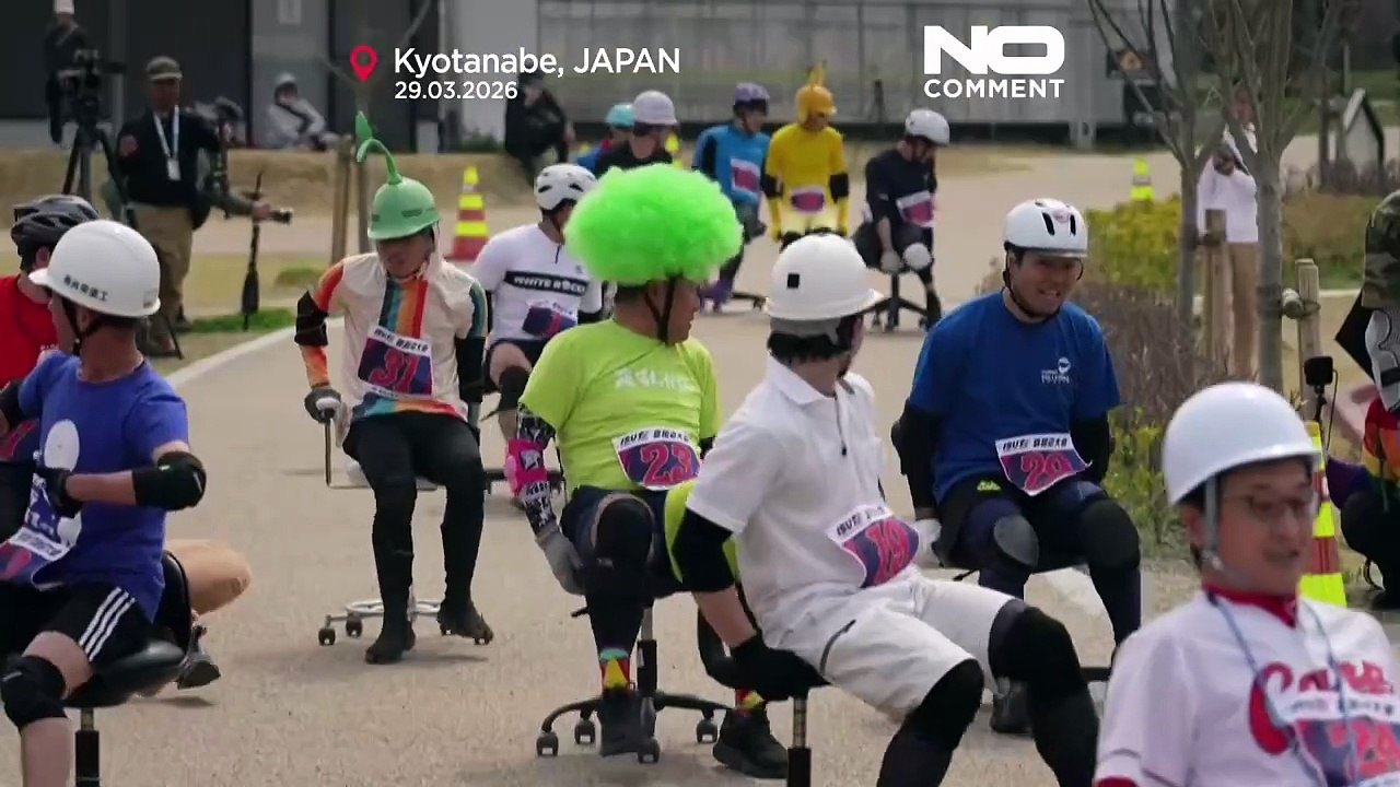 Au Japon, le Grand Prix de chaises de bureau se déroule dans les rues