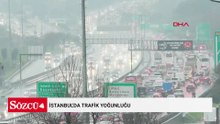 İstanbul'da trafik yoğunluğu