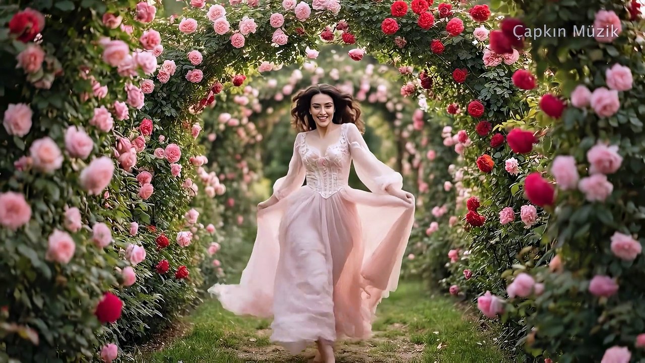 Bahça Duvarından Aştım - Çapkın Müzik 89 - Hareketli Klipli Müzik - Gül ve Yılan Aşkın Ötesi