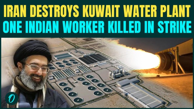 Iran STRIKES Kuwait Water Plant After Israel Hit Its Water Hub | Water War Begins In Mid-East War