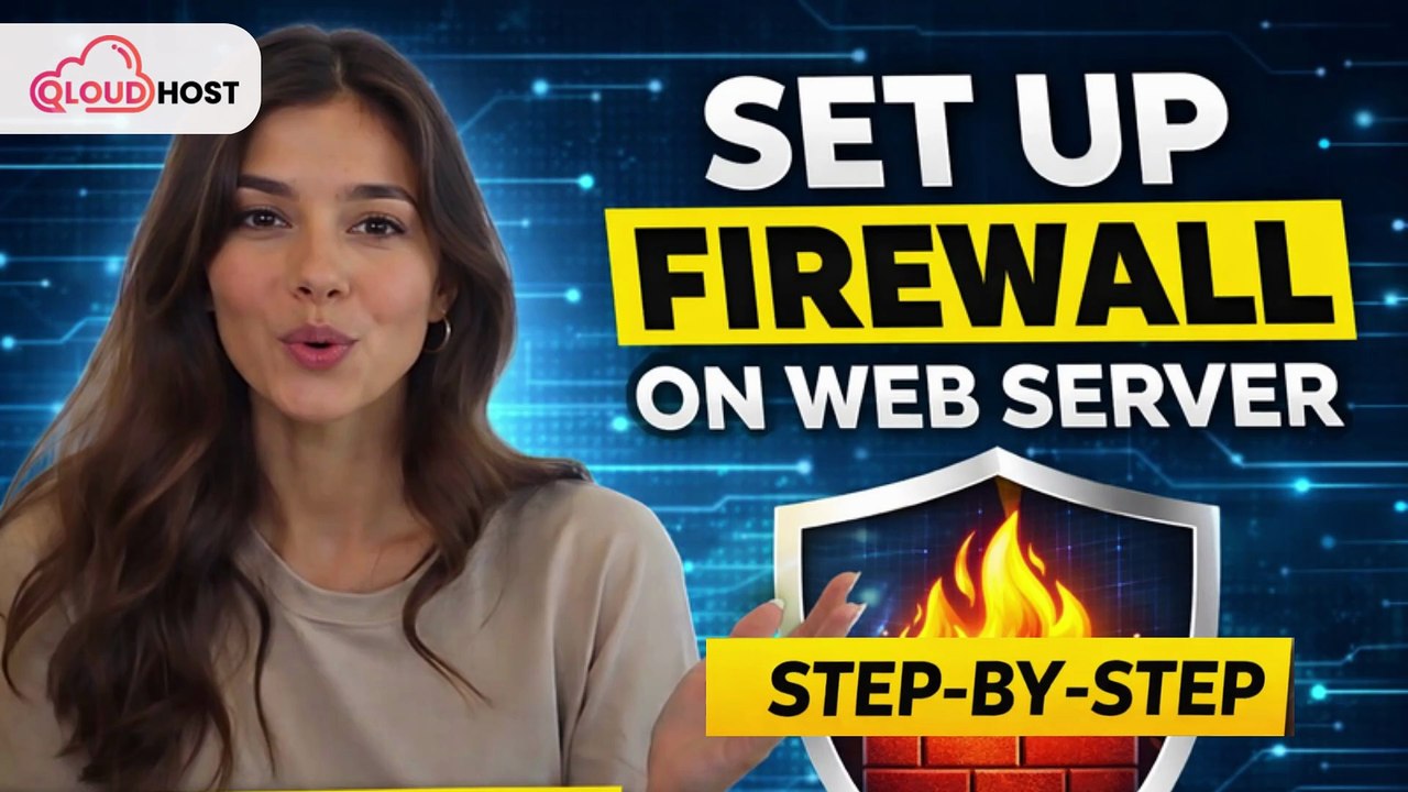 How to Set Up a Firewall on Your Web Server (Step-by-Step Guide) 🔥