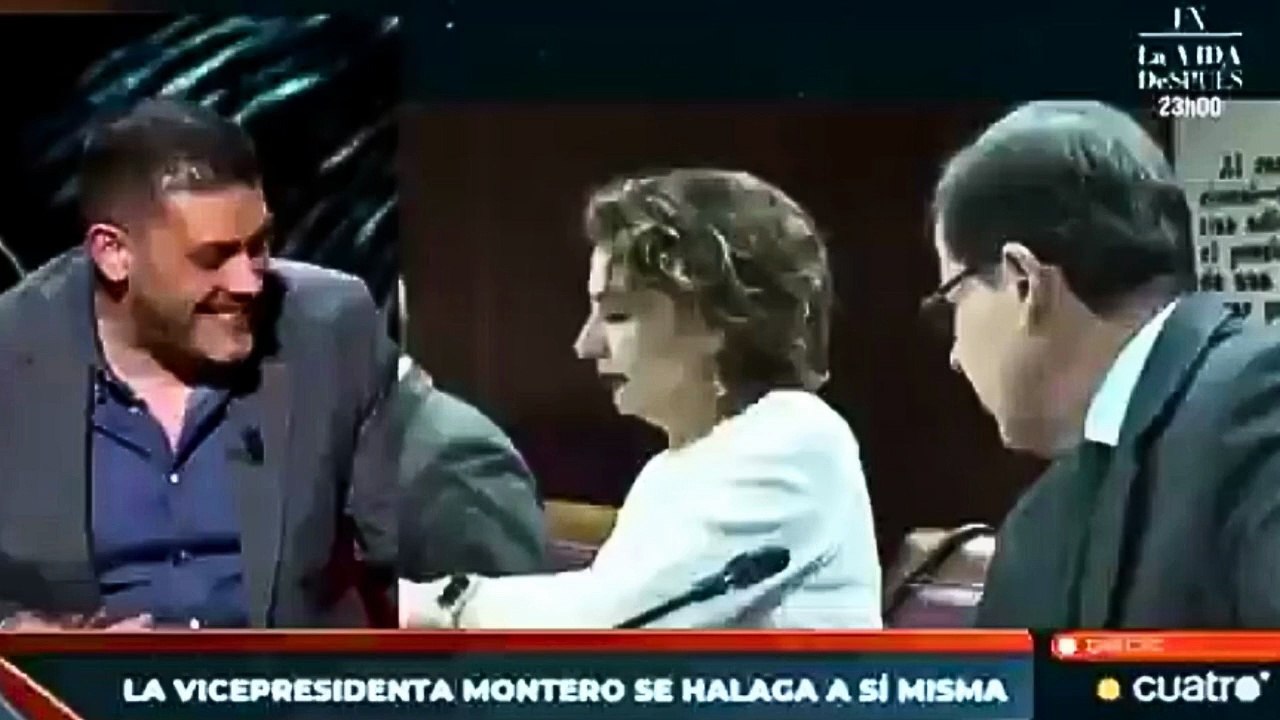 Jorge Calabrés se cachondea como nunca de la «poderosa» 'Chiqui' Montero: «Nos va a dar grandes noches»