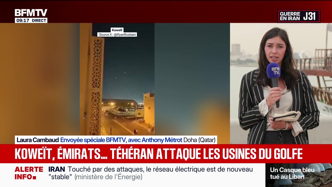 Une frappe iranienne cible une usine de dessalement d'eau au Koweït et fait un mort