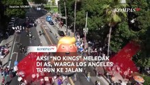 Aksi No Kings Meledak di AS, Warga Los Angeles Turun ke Jalan