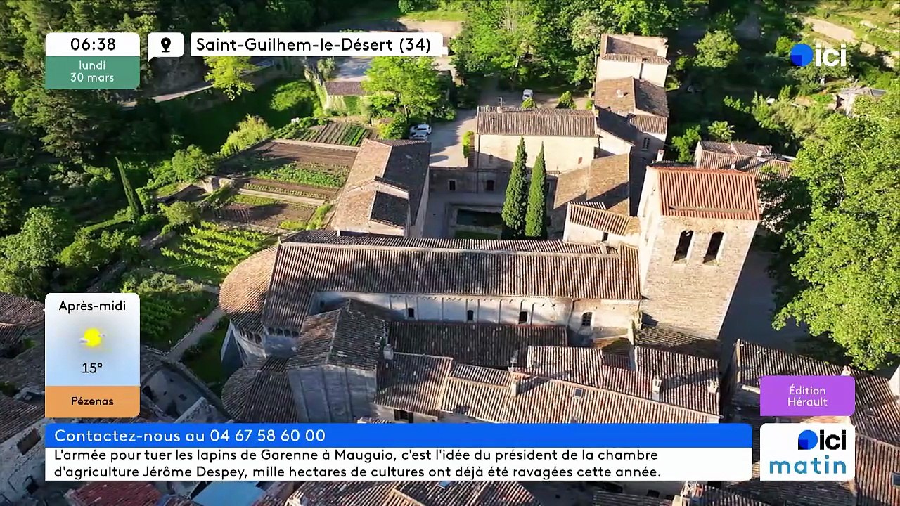 30/03/2026 - ici matin par ici Hérault en vidéo