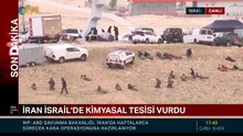 İran İsrail'de kimyasal tesisi vurdu