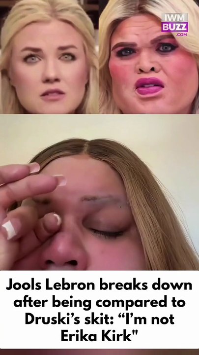 TikTok personality Jools Lebron, best known for the “demure” trend, responds after being compared to Erika Kirk online. She denies the resemblance, stating, “I’m Druski as Erika Kirk"