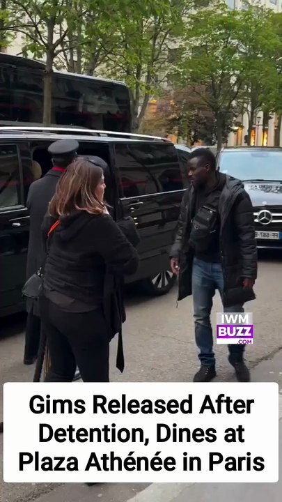 Gims Released After Detention, Dines at Plaza Athénée in Paris
