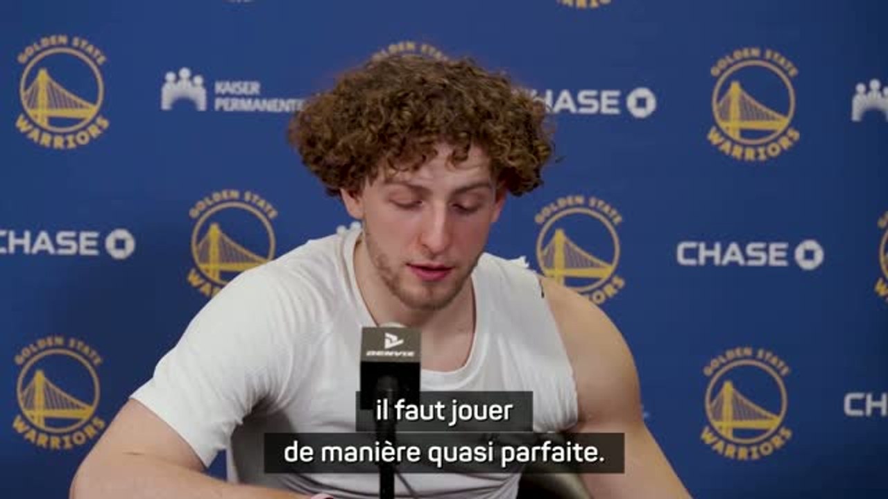 Warriors - Podziemski explique pourquoi Golden State a sombré face aux Nuggets