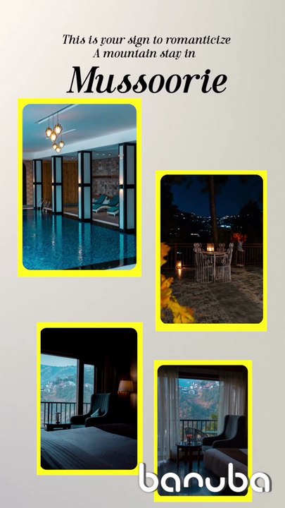 மசூரி மலைகளில் எதிர்பாராத ஆடம்பரம்: வெப்பநிலை கட்டுப்படுத்தப்பட்ட உட்புற நீச்சல் குளம்!