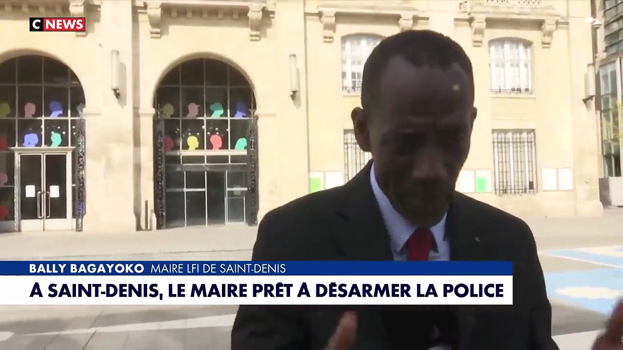 Le Maire de Saint-Denis Bally Bagayoko  sur CNews :  «Celles et ceux qui ne sont pas en phase avec notre politique, ils partiront»
