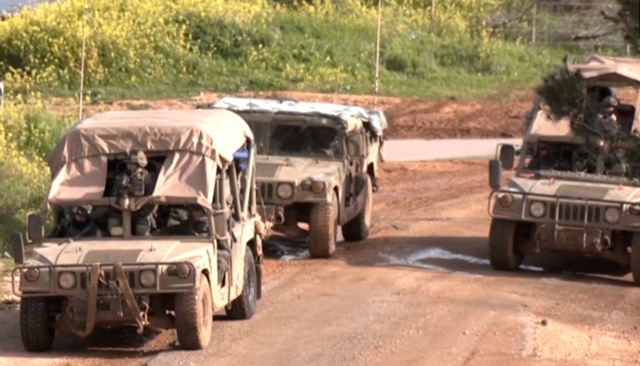 Israeli Military Vehicles Seen at Lebanese Border as Netanyahu Expands Security Buffer Zone