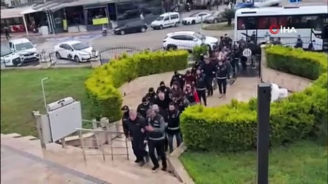 Marmaris’teki ’rüşvet’ operasyonunun şüphelileri adliyeye sevk edildi