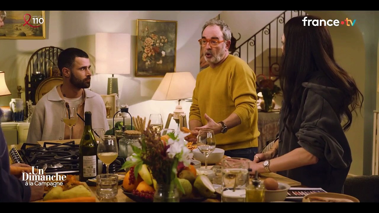 Bruno Solo le dimanche 29 mars dans "Un dimanche à la campagne" sur France 2.