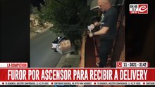 Insólito: montó un sistema para no tener que bajar a recibir al delivery
