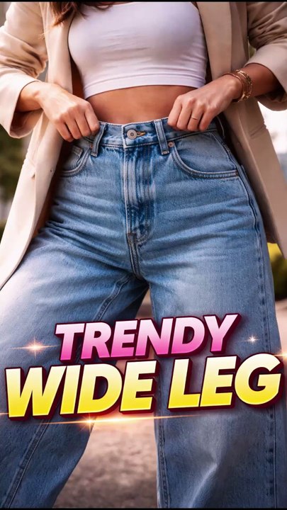 Levi’s Women’s 318 Shaping Wide Leg Jeans | Stylish Stretch Comfort Fit