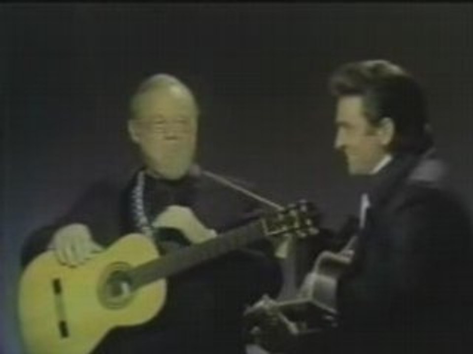Johnny Cash and Burl Ives (medley)