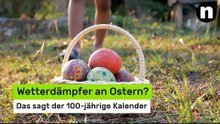 Hundertjähriger Kalender im April 2026: Wetterdämpfer an Ostern?