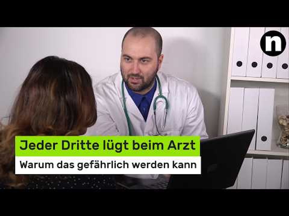 Jeder Dritte lügt beim Arzt - warum das gefährlich werden kann
