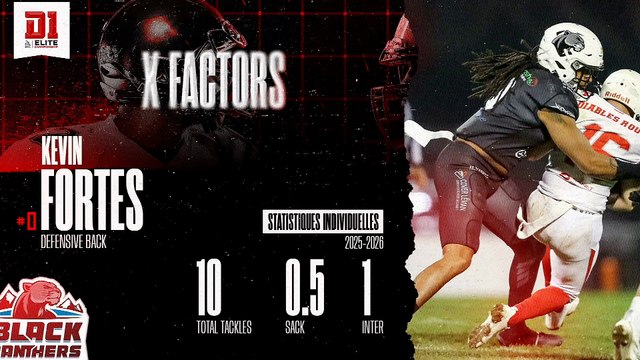 Léopards (Rouen) - Black Panthers (Thonon-les-Bains) - D1 Elite - J5