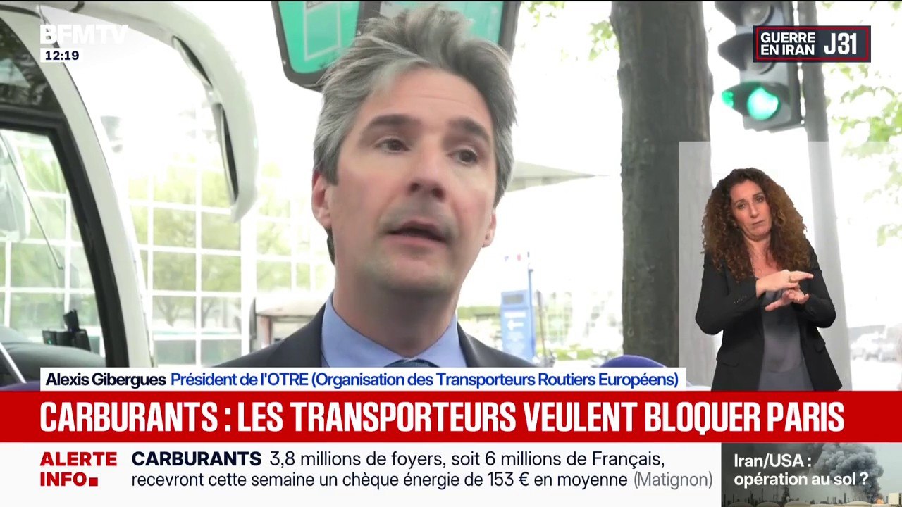 Hausse du carburant: les transporteurs routiers sont reçus à la préfecture d'Île-de-France