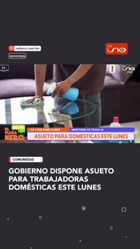 Este lunes se ha dispuesto asueto para las trabajadoras del hogar, en reconocimiento a su labor y derechos.