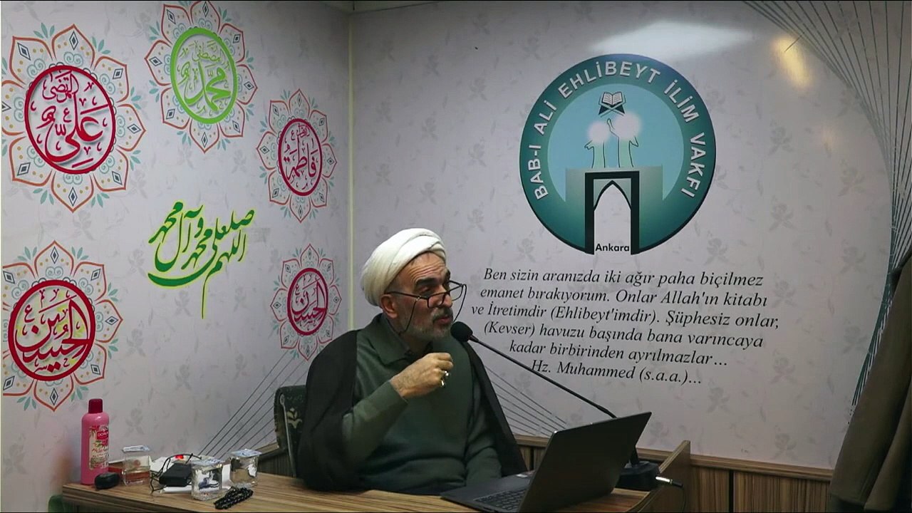 10 Ocak 2026 Hz. Peygamber (s.a.a)'den Hz. İmam Ali (a.s)'a Nasihatleri (Övünmek-2)