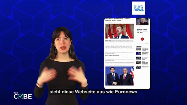 Euronews-Seite mit Kreml-Propaganda zur Ungarn-Wahl?