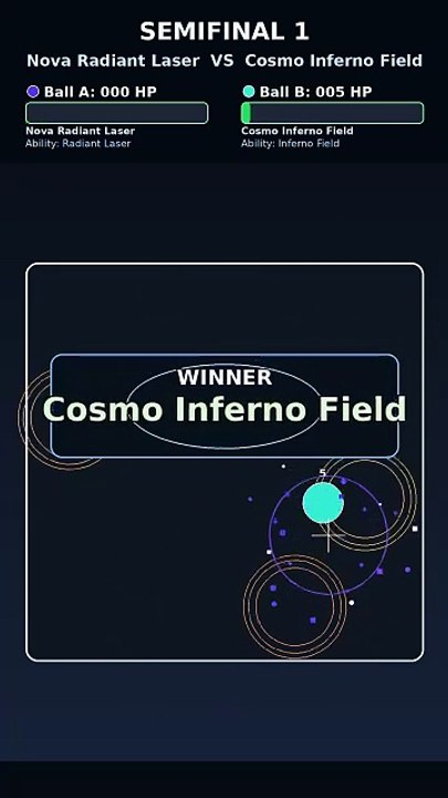 HP Tournament Finals: Cosmo Inferno Field vs Nova Thunder Spear | Marble Race Showdown | Nova Clash Chapter