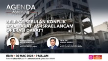 Agenda AWANI: Selepas Sebulan Konflik Asia Barat | AS-Israel Ancam Operasi Darat?